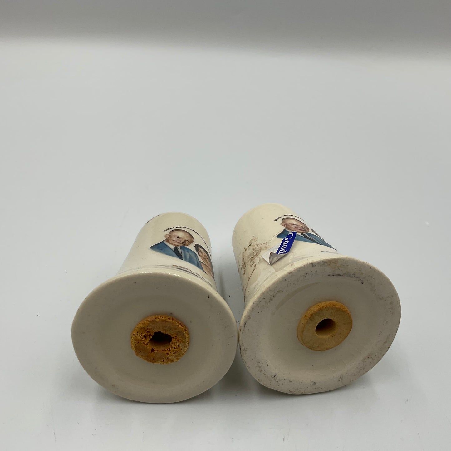 General And Mrs.Dwight D. Eisenhower Salt And Pepper Shakers