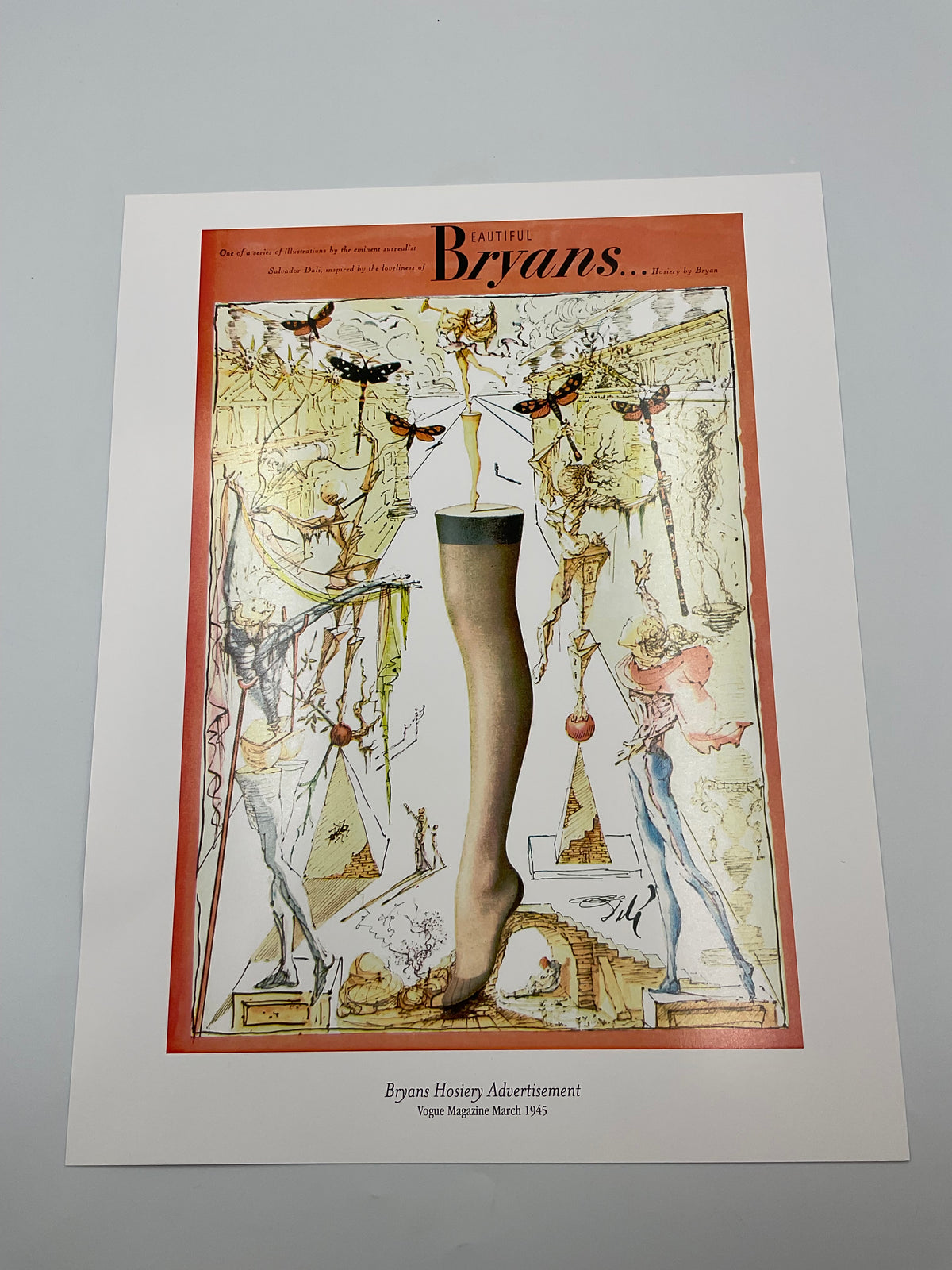Vintage Salvador Dali Museum St Petersburg FL Dalí & Advertising Portfolio