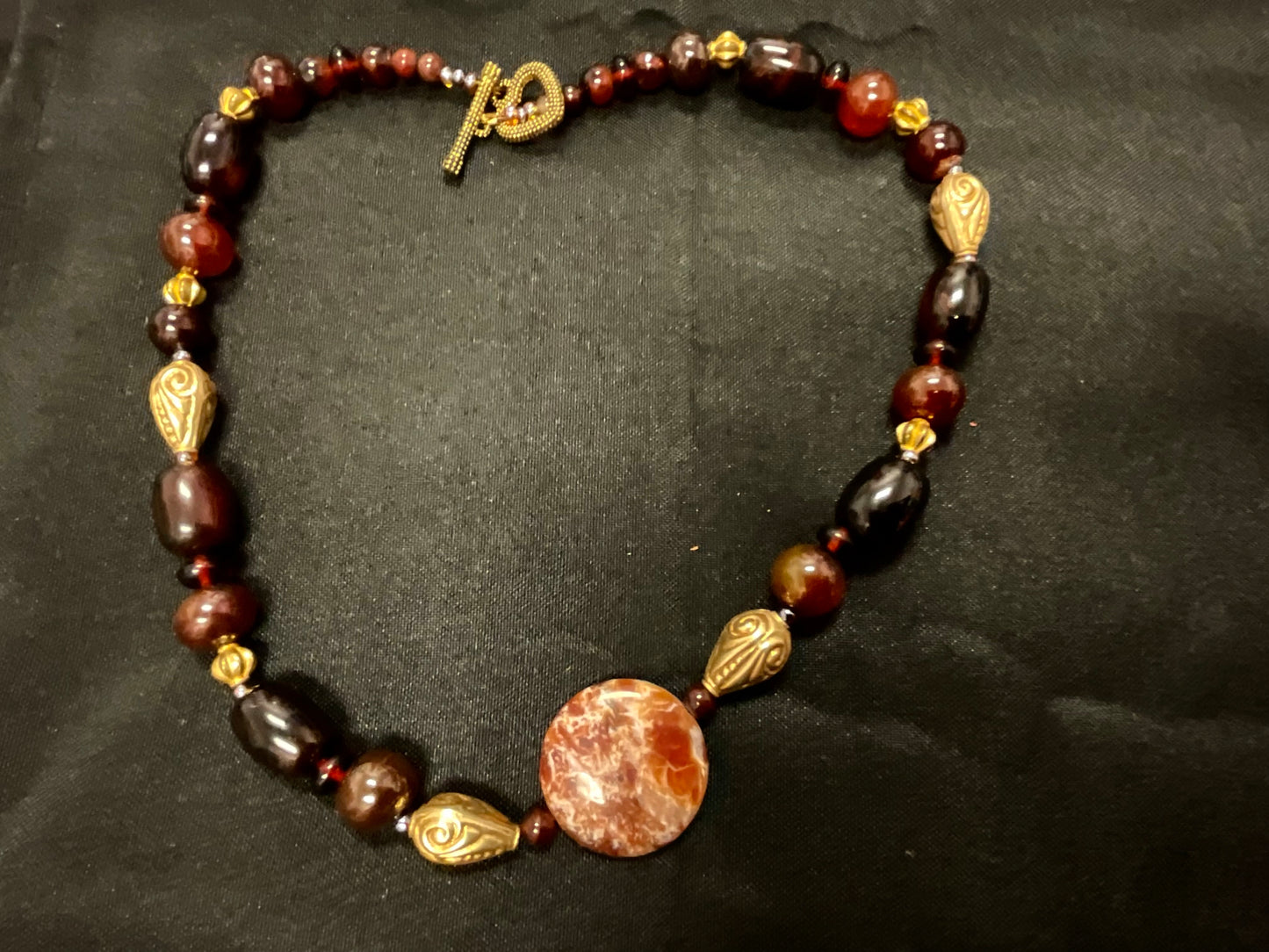 Mixed Bead Choker Necklace