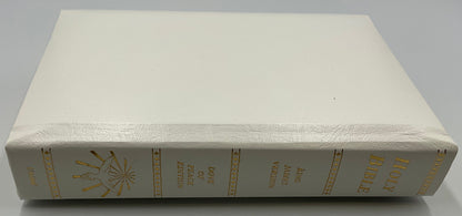 Dove of Peace KJV Holy Bible King James Version Ceder Wood Presentation Box