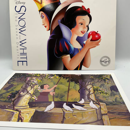 Snow White And The Seven Dwarfs Lithograph 4 Pack Set