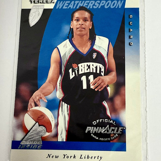 Teresa Weatherspoon WNBA #36 Vintage 1997 Pinncale Card