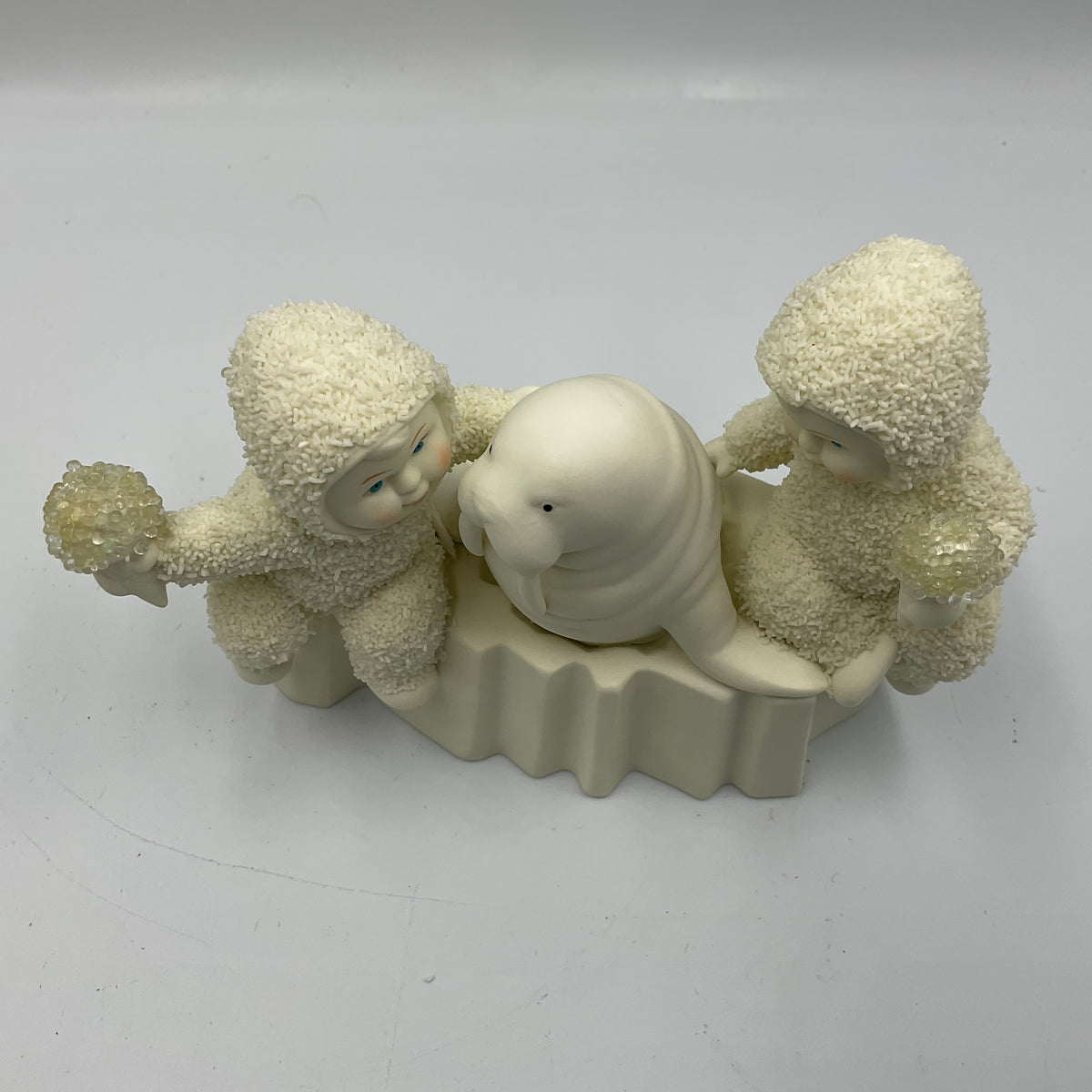 Department 56 Snowbabies What's Your Favorite Flavor Walrus Figurine w/ Box