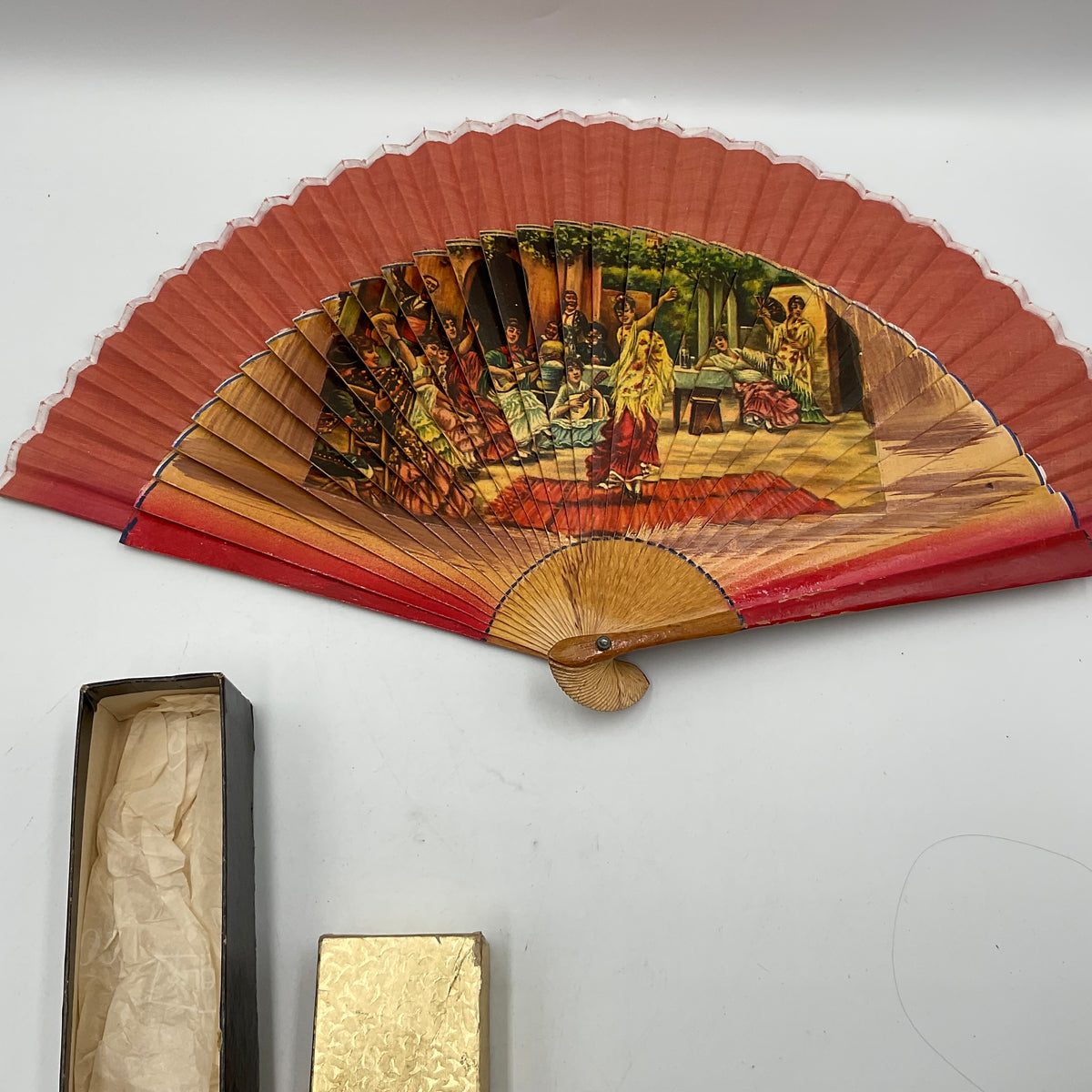 Vintage Folding Hand Fan