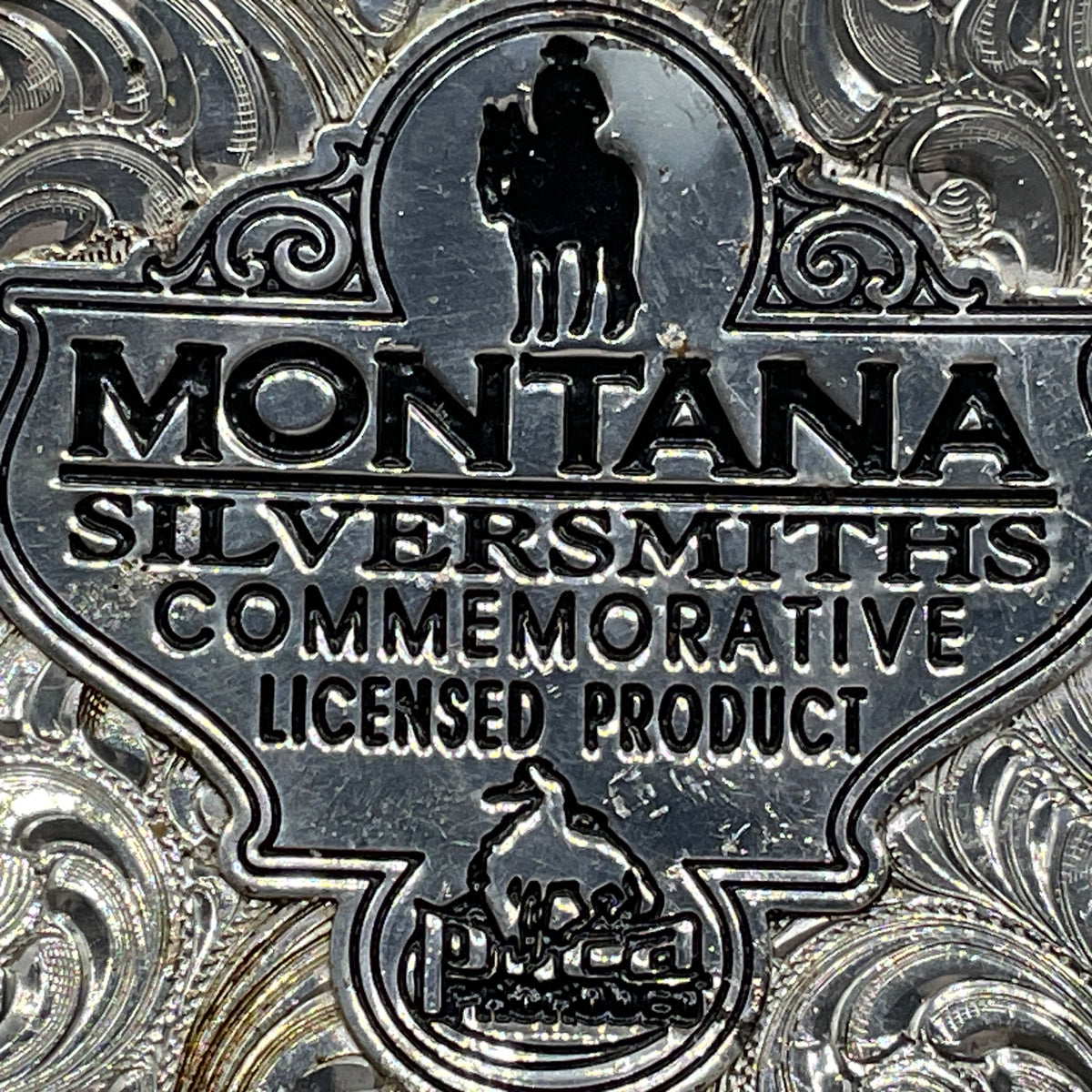 Wrangler Belt Buckle NFR 60th Anniversary Montana Silversmith Las Vegas