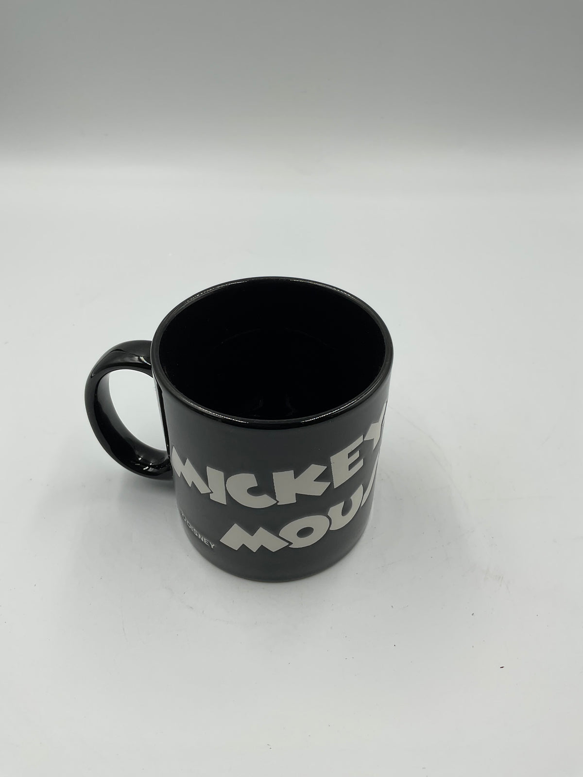 Black novelty Mickey cup