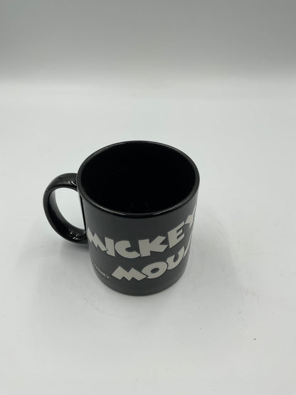 Black novelty Mickey cup
