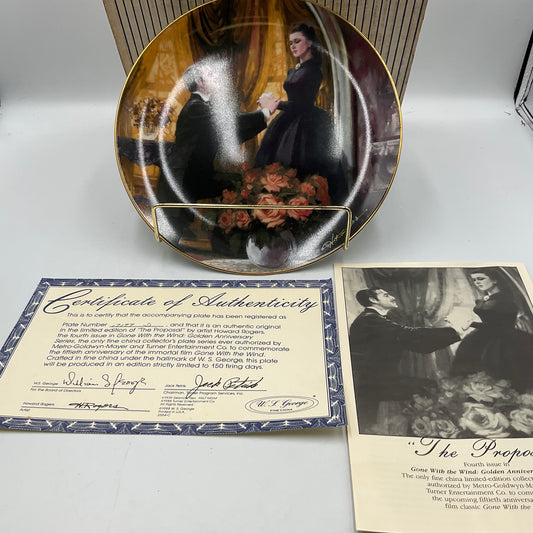 W.L.George Fine China The Proposal by Howard Rogers