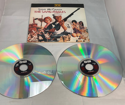 Steve McQueen The Sand Pebbles LaserDisc Two Disc Video Box Set Untested