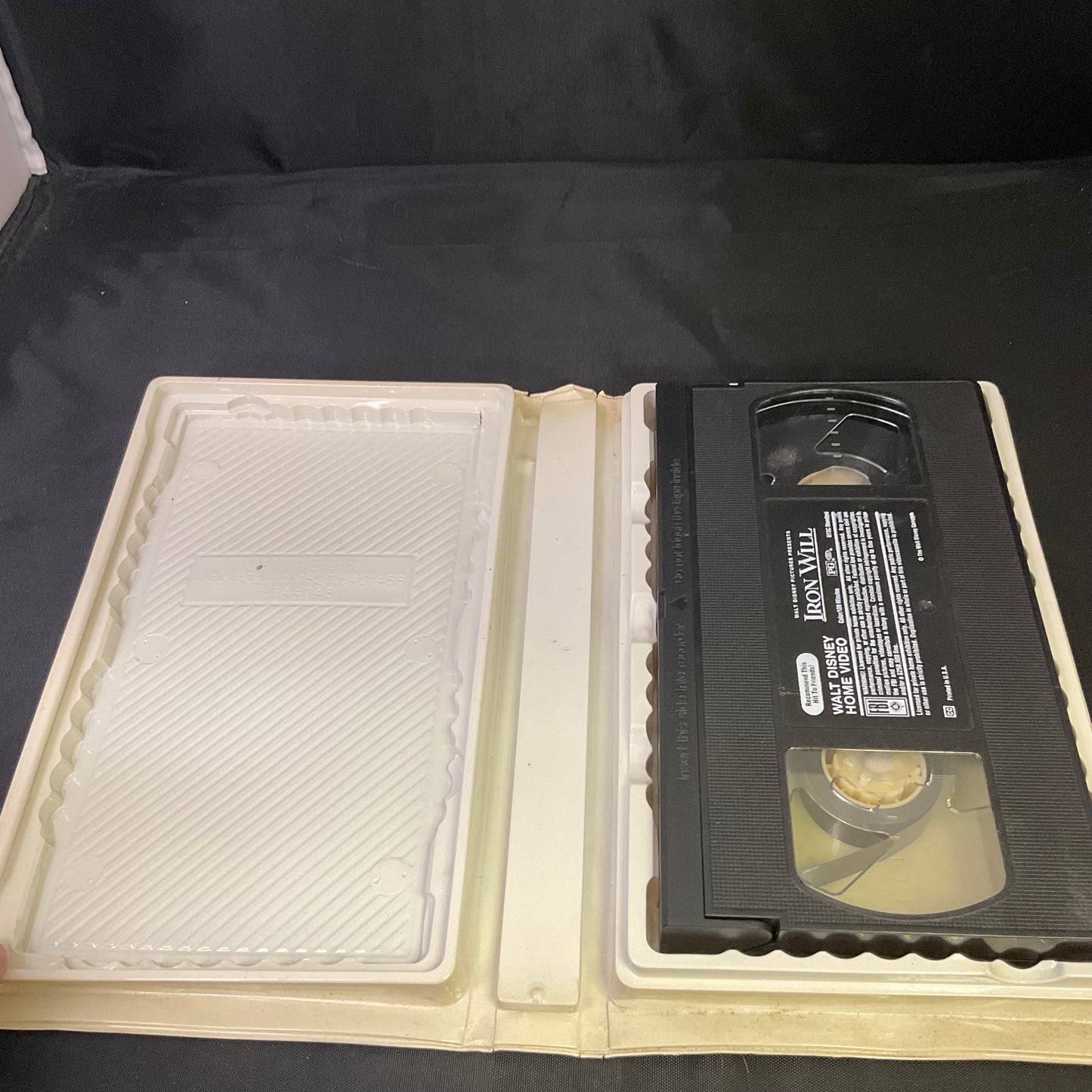 Disney’s Iron Will VHS Tape