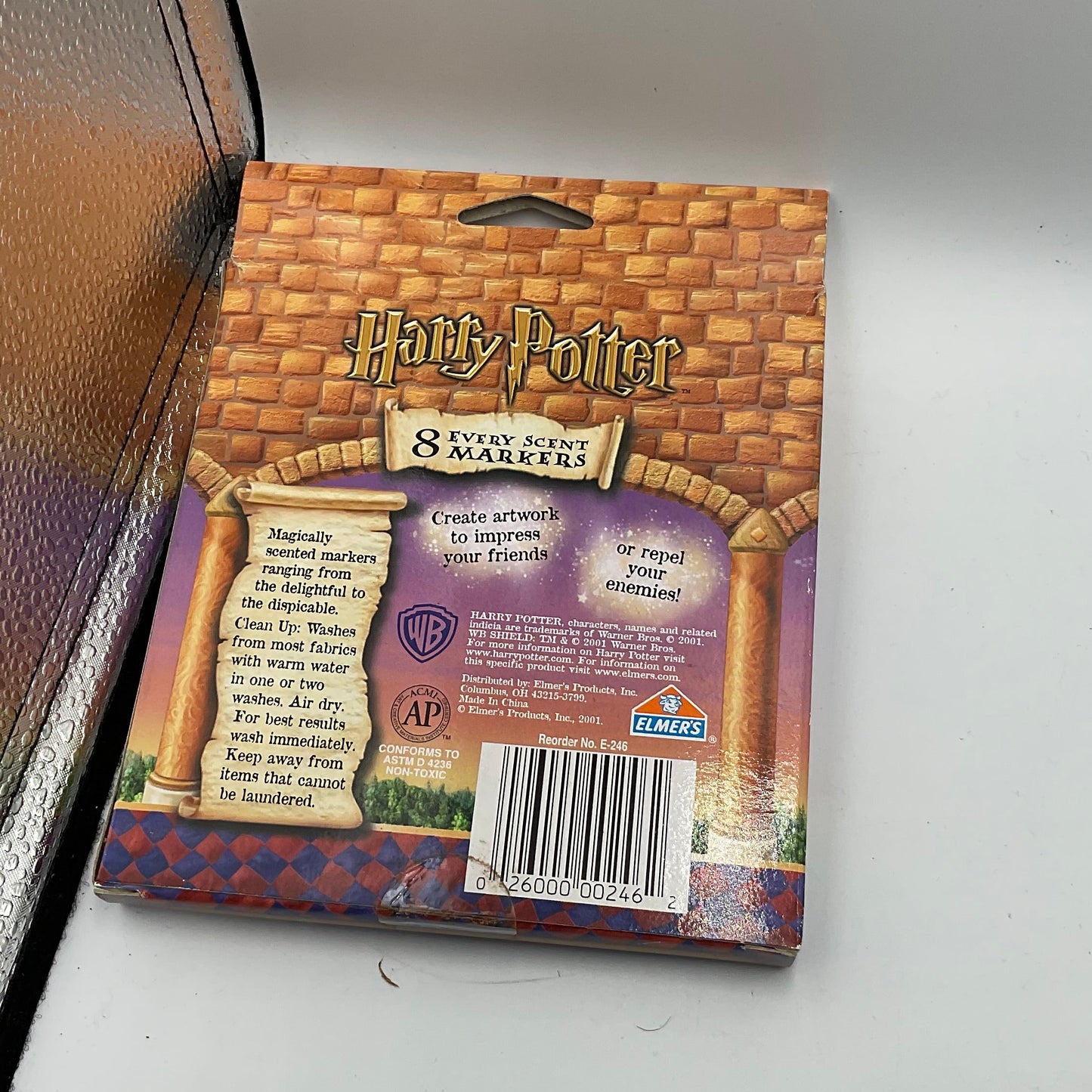 Vintage 2001 Harry Potter Elmer Scented Markers 2 sets