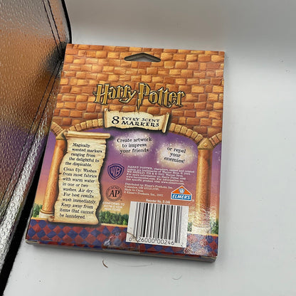 Vintage 2001 Harry Potter Elmer Scented Markers 2 sets