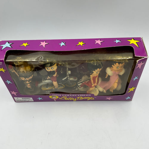 Vintage Betty Boop Mini Collectibles Unopened Figure Damaged Box