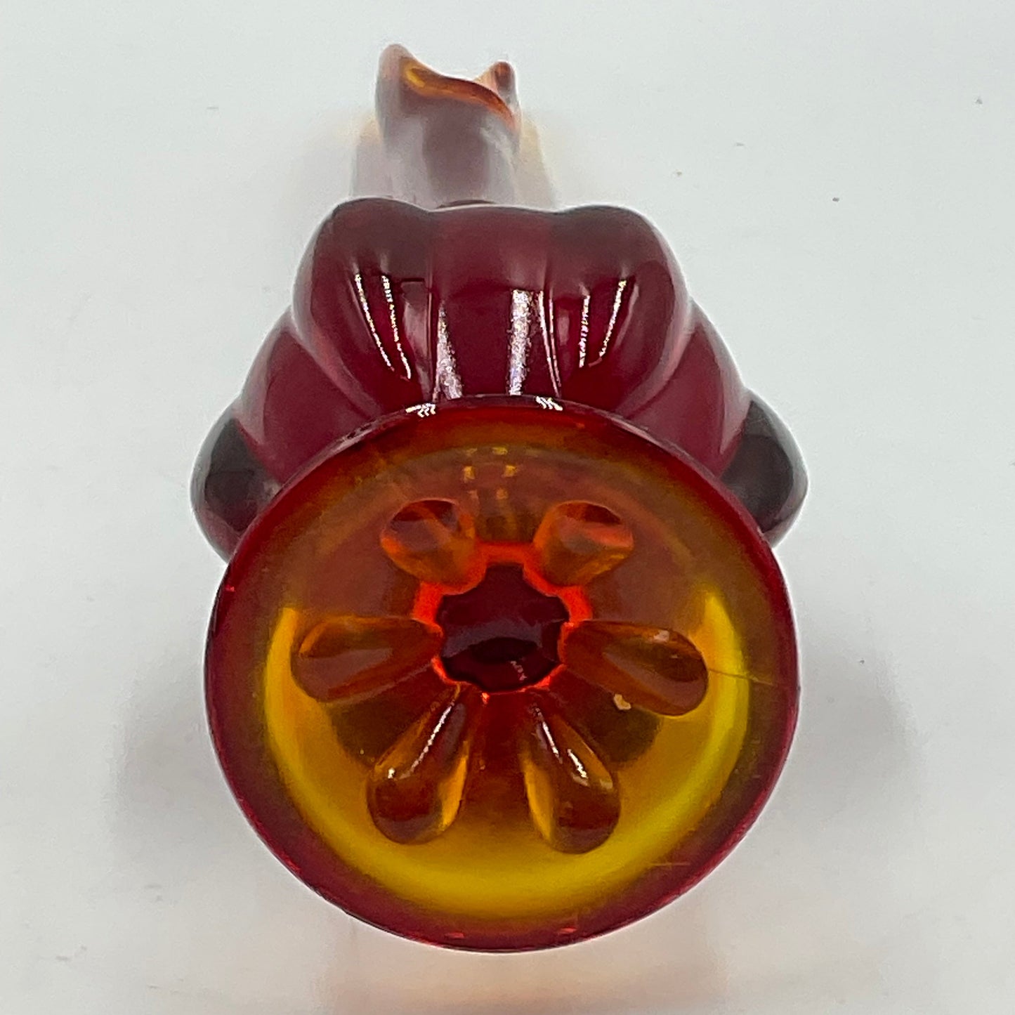 Vintage Viking Glass Swung Vase
