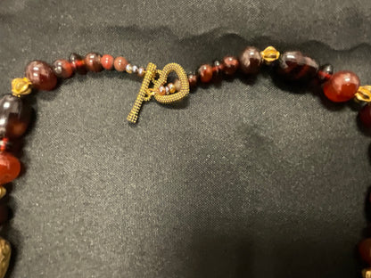 Mixed Bead Choker Necklace