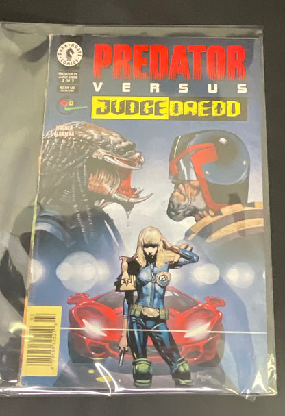 Predator versus Judge Dredd #2 of 3 1998 Comic Book
