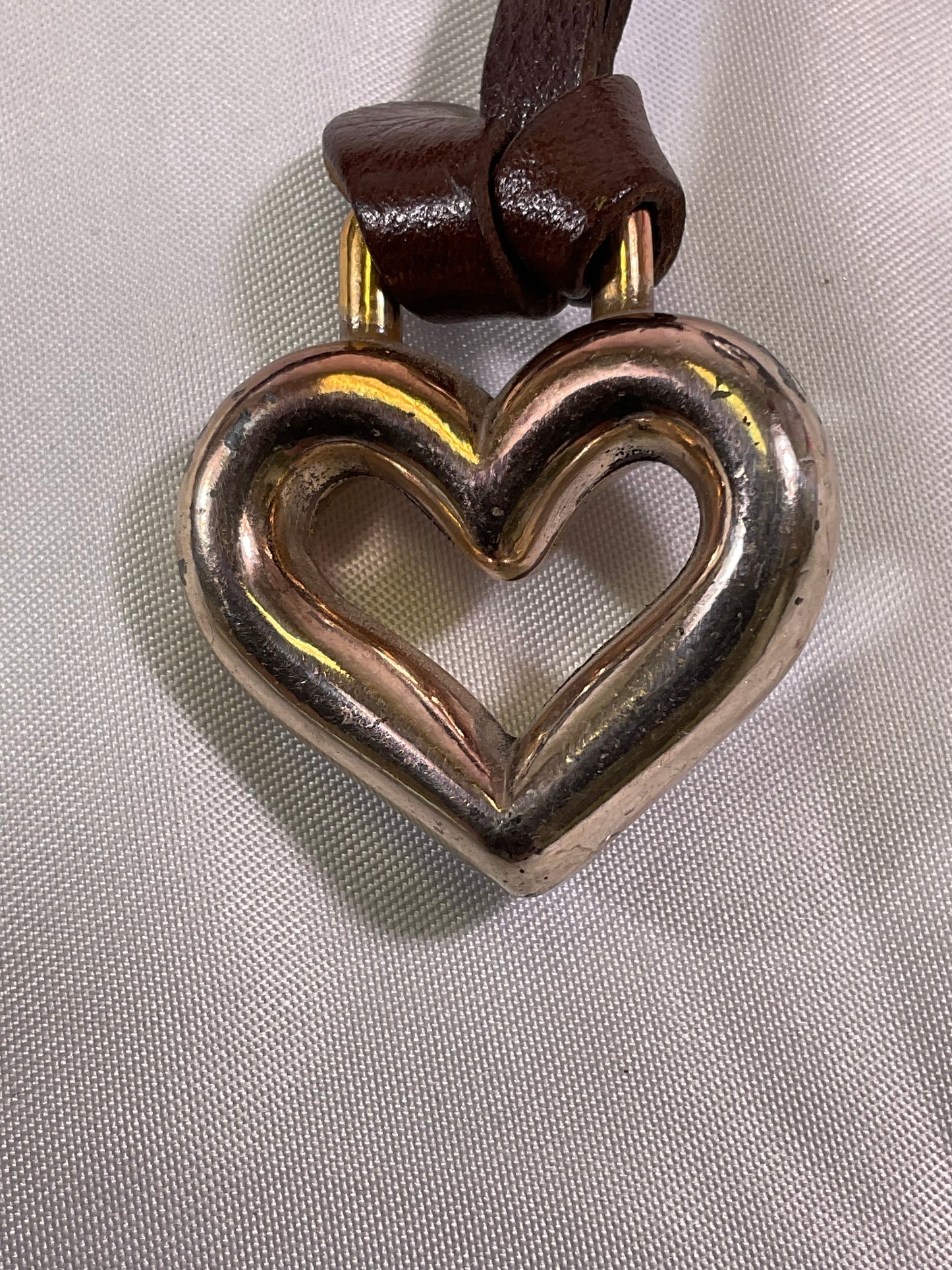 Brighton Shoulder Bag - Dark Brown - Metal Accents