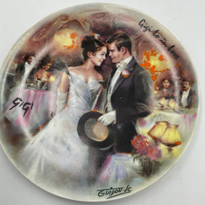 Gigi Is In Love Vintage 1986 Jean Claude-Guidou Fine China Collector’s Plate