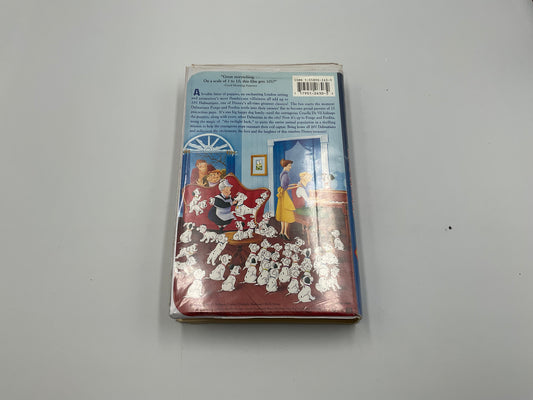 Walt Disney’s 101 Dalmatians VHS Tape 1992