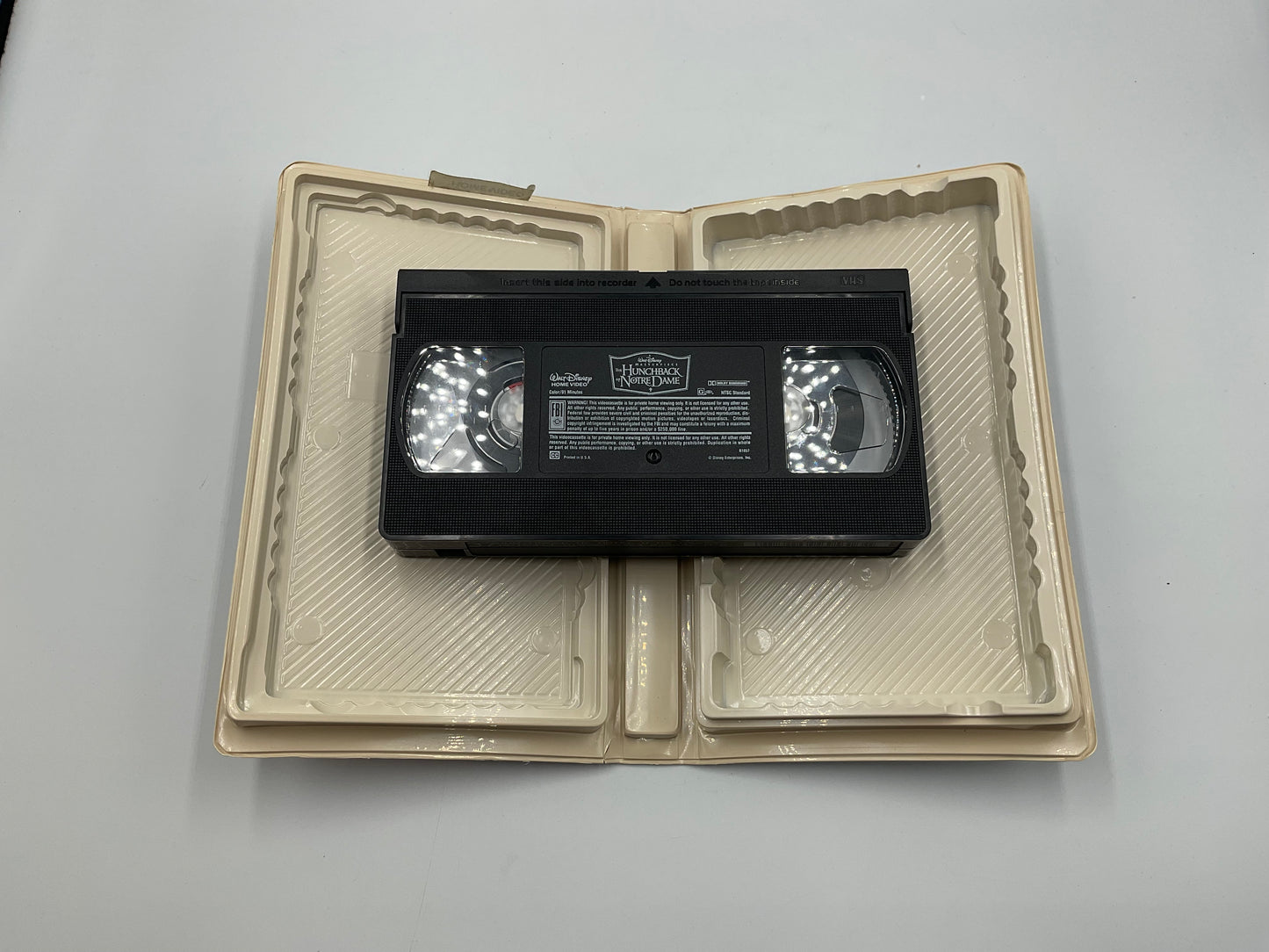 Walt Disney Masterpiece Collection The Hunchback of Notre Dame VHS Tape