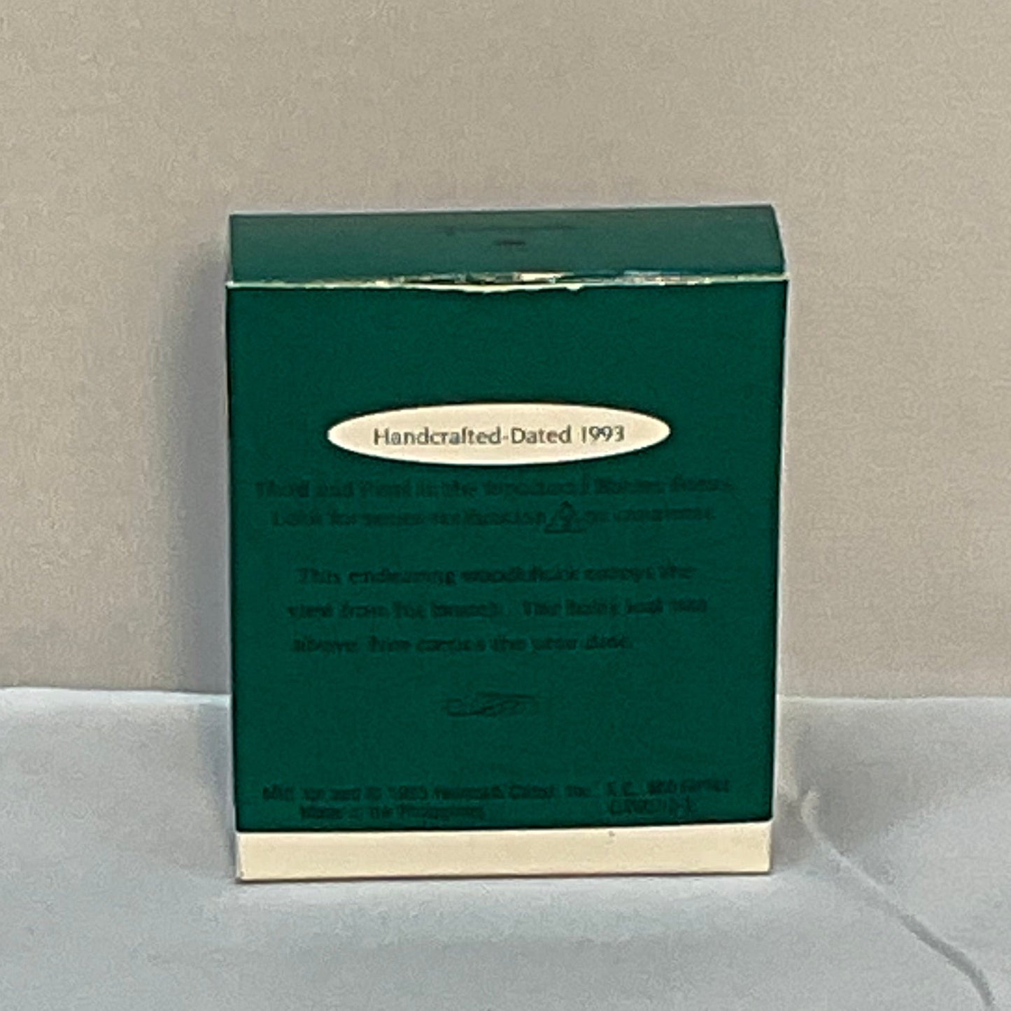 Hallmark Keepsake Christmas Ornament Miniature "Woodland Babies" 1993