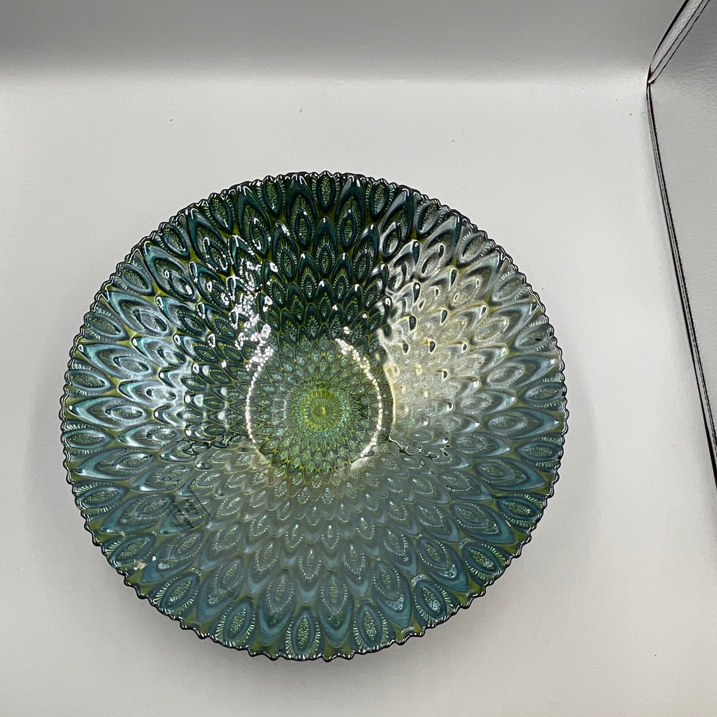 Stained Glass Platter/ Shallow Bowl