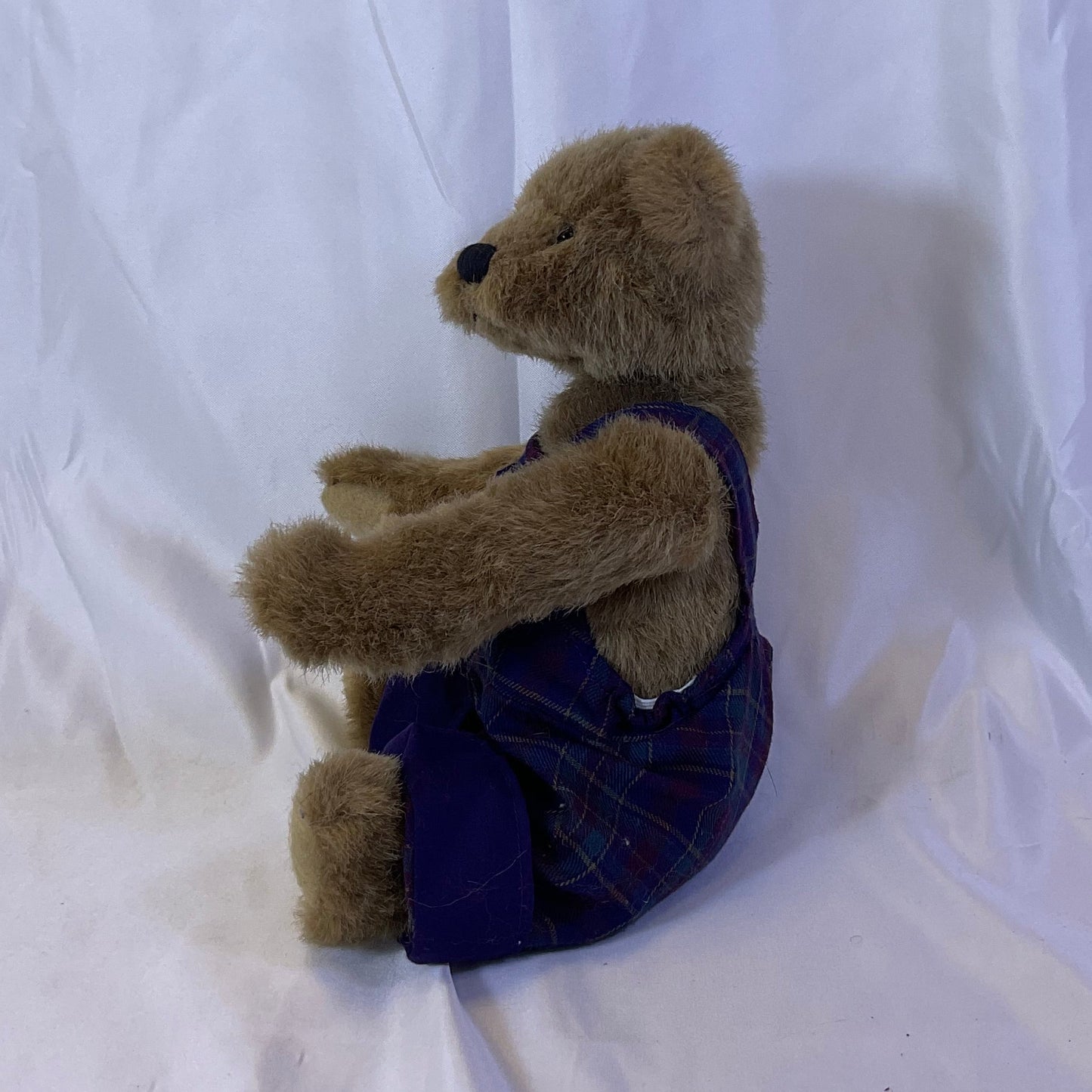 Cottage Collectable Bear with Overalls