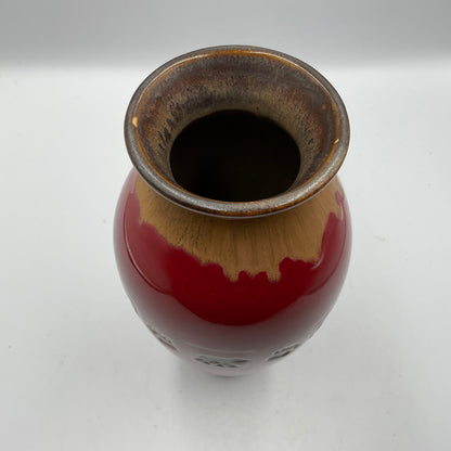 Vintage “Fusion Bear” stoneware decorative vase