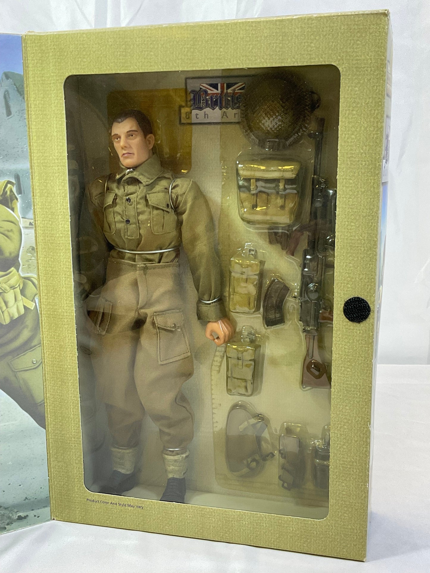 The Ultimate Soldier British World War 2 WWII 8th Army Soldier Collectible Action Figure New in Original Box
