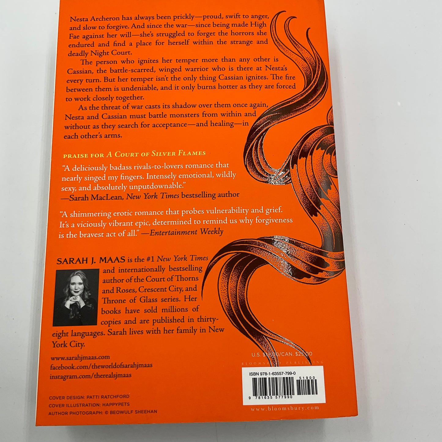 Sarah J.Maas A Court of Silver Flames Paperback Book