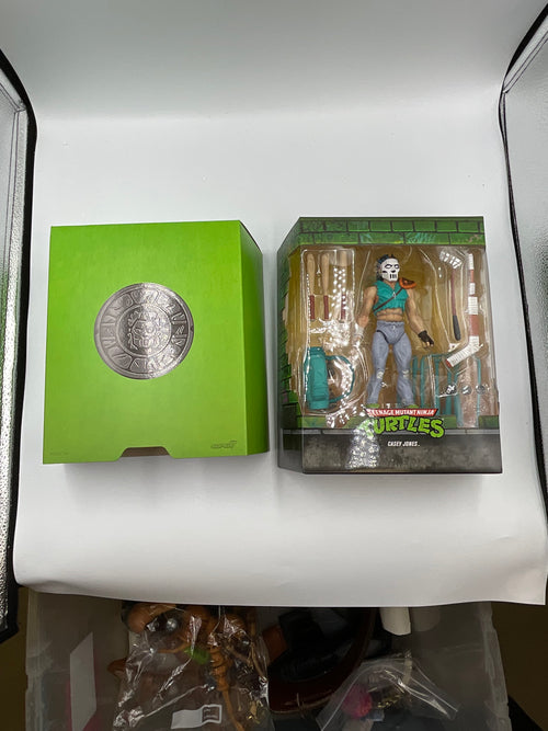 Super7 Ultimates Casey Jones 7" Action Figure Teenage Mutant Ninja Turtles New