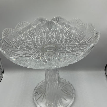 Vintage Towle Lead Crystal Centerpiece Bowl