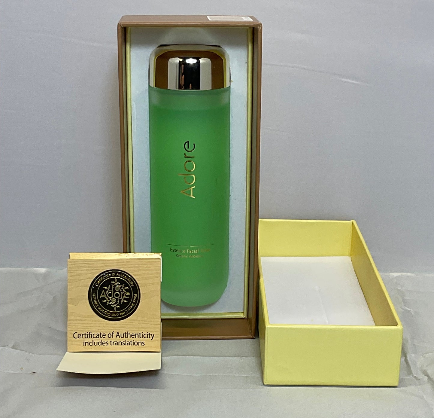 Adore Cosmetics Essence Facial Toner New in Box with COA