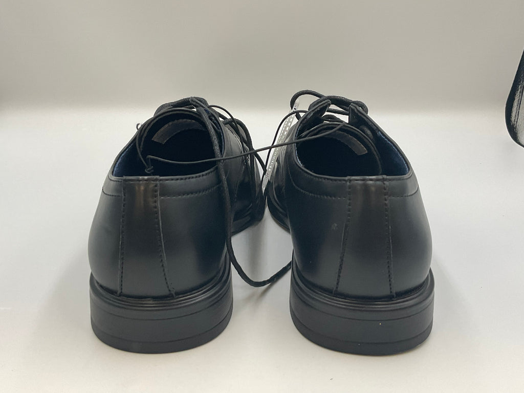 Perry Ellis Portfolio UltraFoam Black Oxford Derby Shoes 8.5
