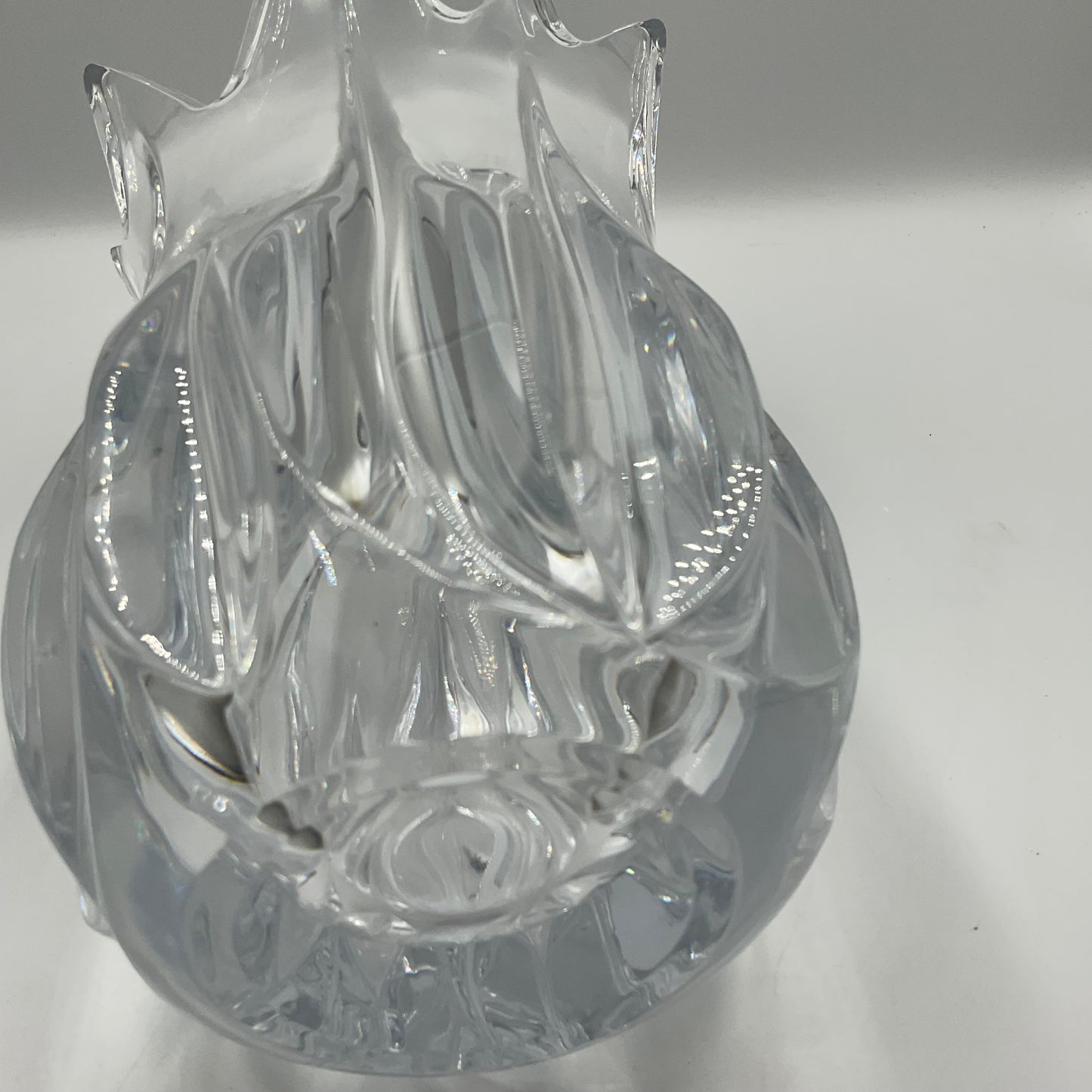 Pineapple Crystal Vase