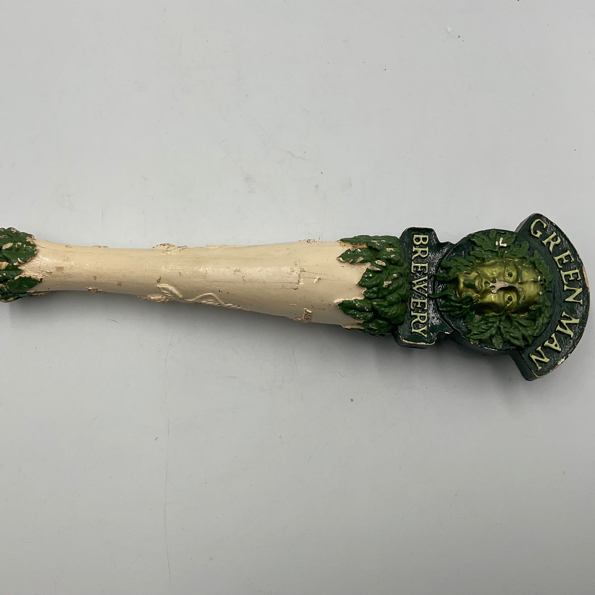 Green Man Brewery Beer Tab handle draft keg pull
