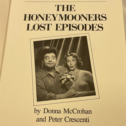 The Honeymooners Lost Episodes Vintage 1985 Paperback Book by Donna McCrohan Peter Crescenti