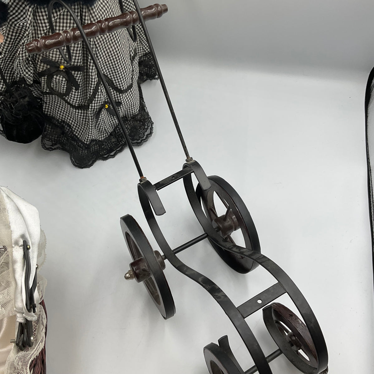 Baby’s Dream Porcelain Doll Victoria And Stroller
