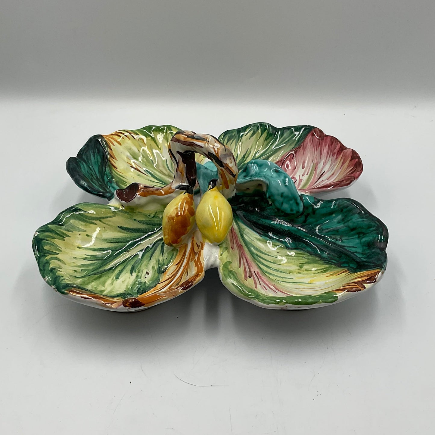 Majolica-Style Serving Dish