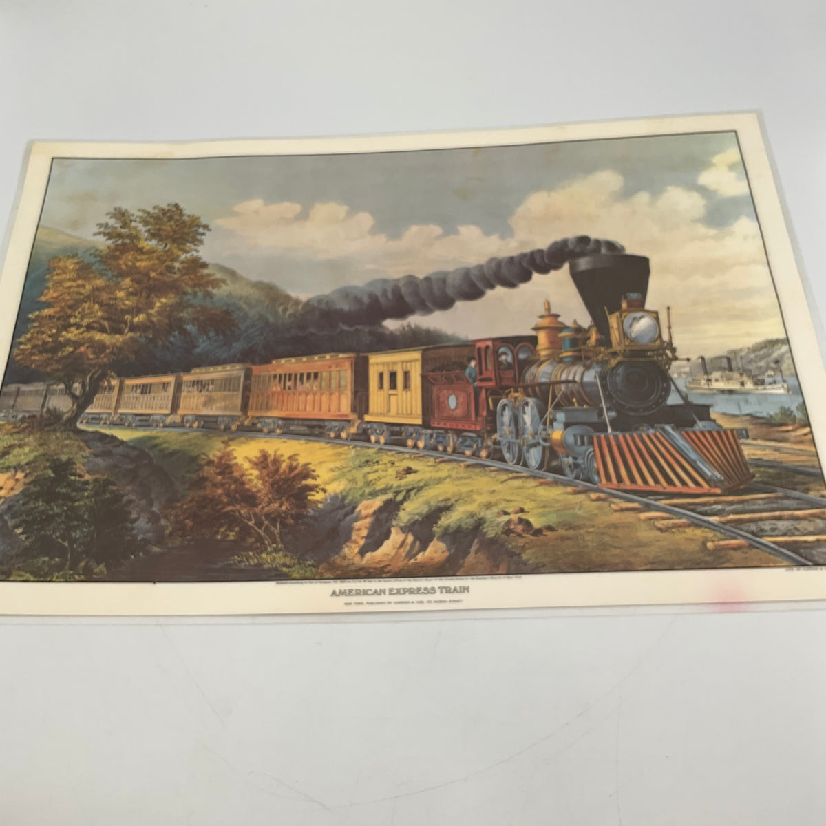 “American Express Train”Published By Currier & Ives