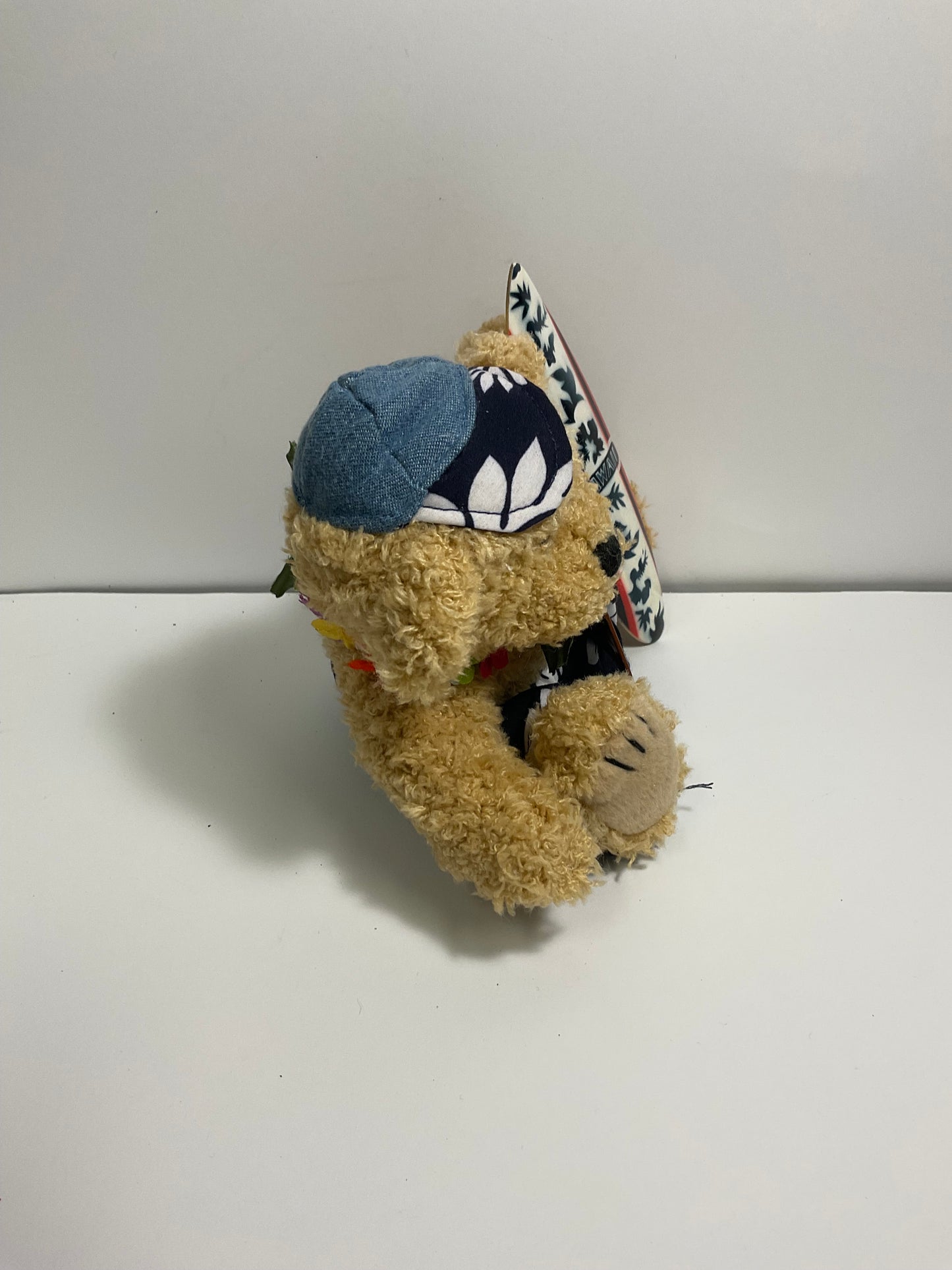 Vintage Hawaiian Collectibles Passport Bearfoot Plush Hawaii Keikiokekai