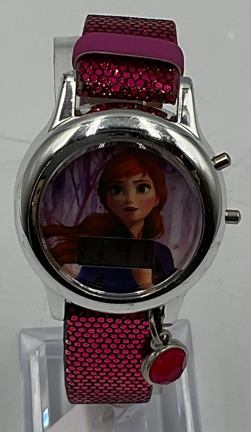 Disney Frozen Anna LCD Digital Watch New Battery