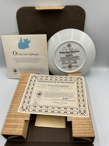 The Edwin M.Knowles China Co. Oh Sing Sweet Nightingale Cinderella