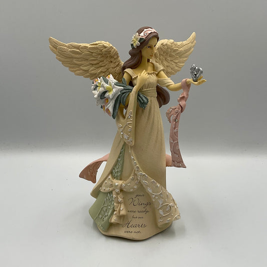 Hamilton Collection I'll Hold You in My Heart Remembrance Angle Figure