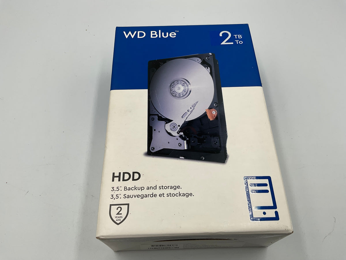WD Blue 2TB 3.5" SATA Internal Desktop Hard Drive HDD Western Digital