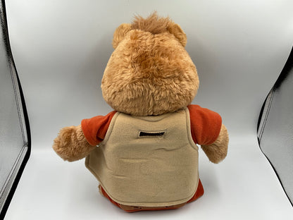 Vintage Teddy Ruxpin talking animatronic bear