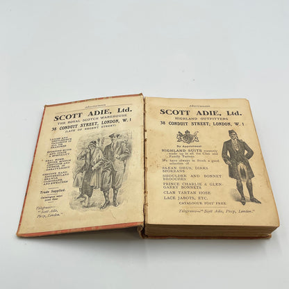 Antique “The Scottish Clans & Their Tartans  By Ward, Lock & Company LTD