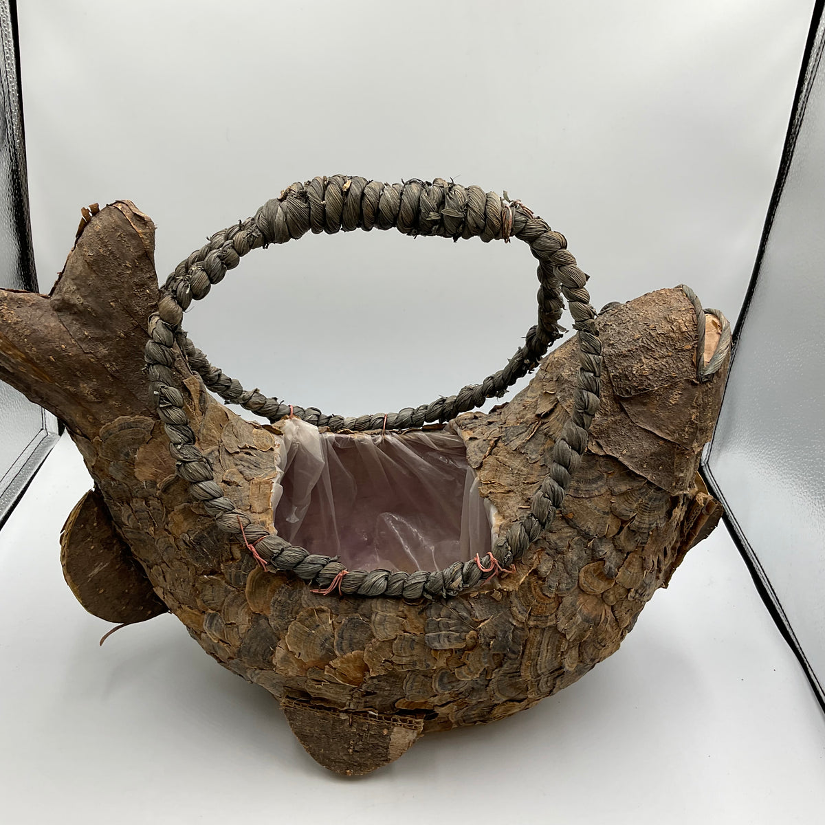 Handcrafted Decorative Fish Basket