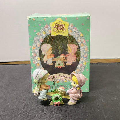 Precious Moments Vintage 1992 "Our First Christmas Together" Enesco Christmas Ornament