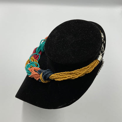Multi Color Beaded Necklace